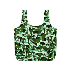 Green Camo Full Print Recycle Bag (S)