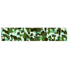 Green Camo Small Flano Scarf