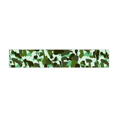 Green Camo Flano Scarf (Mini)