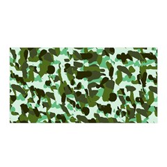 Green Camo Satin Wrap