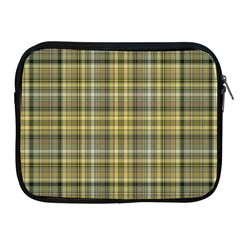 Yellow Plaid Apple Ipad 2/3/4 Zipper Cases by snowwhitegirl