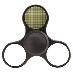 Yellow Plaid Finger Spinner