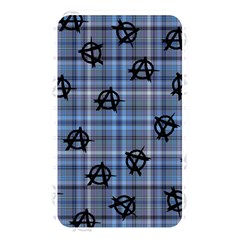 Blue  Plaid Anarchy Memory Card Reader (rectangular) by snowwhitegirl