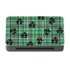 Green  Plaid Anarchy Memory Card Reader With Cf by snowwhitegirl