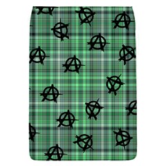 Green  Plaid Anarchy Removable Flap Cover (s) by snowwhitegirl