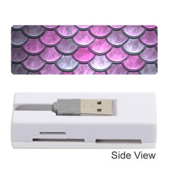 Pink Mermaid Scale Memory Card Reader (stick) by snowwhitegirl