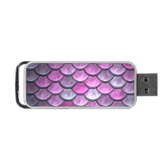 Pink Mermaid Scale Portable Usb Flash (one Side) by snowwhitegirl