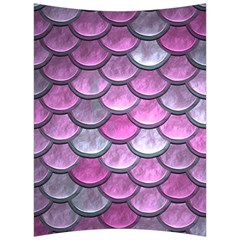 Pink Mermaid Scale Back Support Cushion