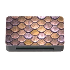 Copper Mermaid Scale Memory Card Reader With Cf