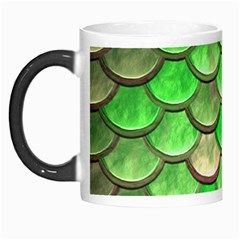 Green Mermaid Scale Morph Mugs by snowwhitegirl