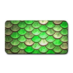 Green Mermaid Scale Medium Bar Mats