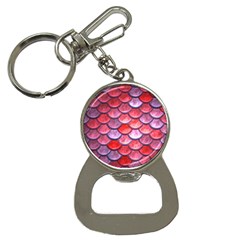 Red Mermaid Scale Bottle Opener Key Chains by snowwhitegirl