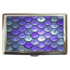 Blue Purple Mermaid Scale Cigarette Money Cases