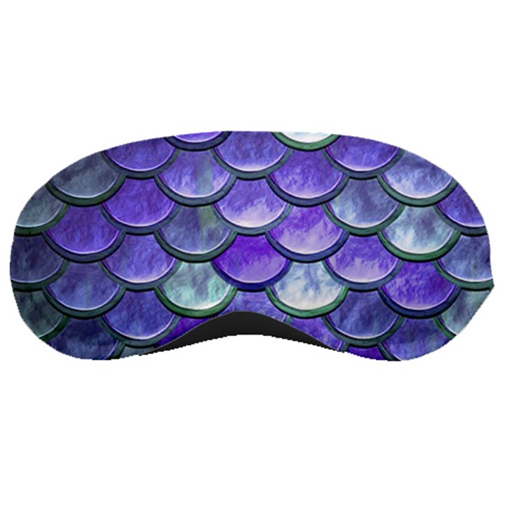 Blue Purple Mermaid Scale Sleeping Masks