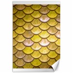 Yellow  Mermaid Scale Canvas 24  x 36  23.35 x34.74  Canvas - 1