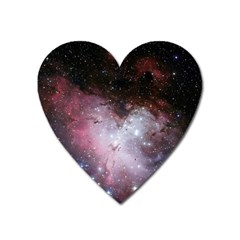 Nebula Heart Magnet by snowwhitegirl