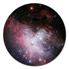 Nebula Magnet 5  (round) by snowwhitegirl