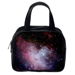 Nebula Classic Handbag (one Side) by snowwhitegirl