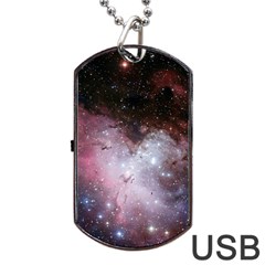 Nebula Dog Tag Usb Flash (one Side) by snowwhitegirl