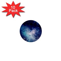 Nebula Blue 1  Mini Magnet (10 Pack)  by snowwhitegirl