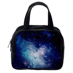 Nebula Blue Classic Handbag (one Side) by snowwhitegirl