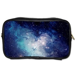 Nebula Blue Toiletries Bag (two Sides) by snowwhitegirl