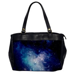 Nebula Blue Oversize Office Handbag by snowwhitegirl