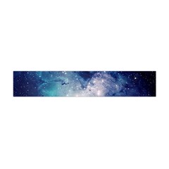 Nebula Blue Flano Scarf (mini) by snowwhitegirl