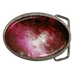 Nebula Red Belt Buckles