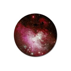 Nebula Red Magnet 3  (round)