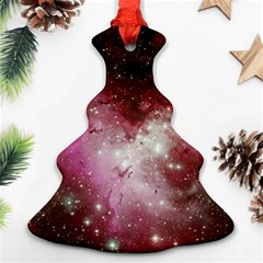 Nebula Red Ornament (christmas Tree)  by snowwhitegirl