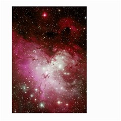 Nebula Red Large Garden Flag (two Sides) by snowwhitegirl