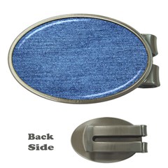 Blue Denim Money Clips (oval)  by snowwhitegirl