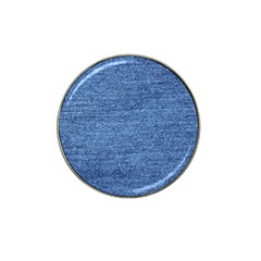 Blue Denim Hat Clip Ball Marker