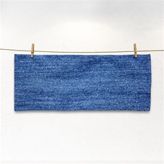 Blue Denim Hand Towel