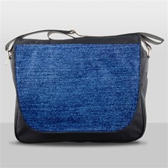 Blue Denim Messenger Bag by snowwhitegirl