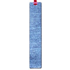 Blue Denim Large Book Marks