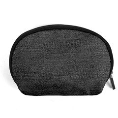 Black Denim Accessory Pouch (large) by snowwhitegirl