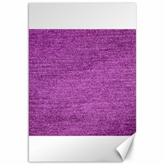 Purple Denim Canvas 20  X 30   by snowwhitegirl