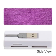 Purple Denim Memory Card Reader (stick) by snowwhitegirl