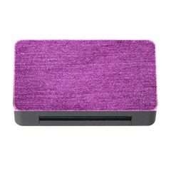 Purple Denim Memory Card Reader With Cf by snowwhitegirl