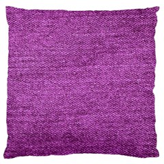 Purple Denim Standard Flano Cushion Case (one Side) by snowwhitegirl