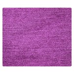 Purple Denim Double Sided Flano Blanket (Small)  50 x40  Blanket Front