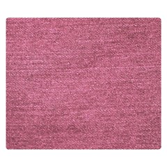 Pink  Denim Double Sided Flano Blanket (small)  by snowwhitegirl