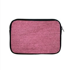 Pink  Denim Apple Macbook Pro 15  Zipper Case by snowwhitegirl