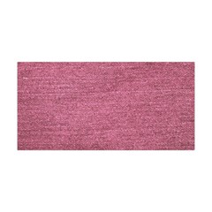 Pink  Denim Yoga Headband by snowwhitegirl