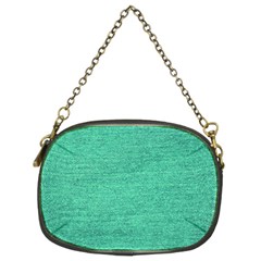 Green Denim Chain Purse (two Sides) by snowwhitegirl