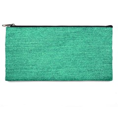 Green Denim Pencil Cases