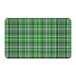 Green Plaid Magnet (Rectangular) Front