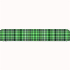 Green Plaid Small Bar Mats